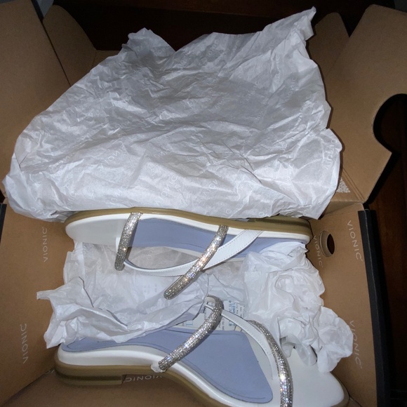 VIONIC WHITE PRISM Thong Sandals - SZ 8 - Picture 7 of 9